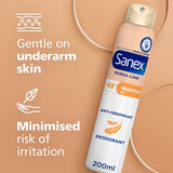 Sanex Sensitive Antiperspirant Spray 200ml (British brand)