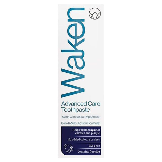 Waken Natural Peppermint Toothpaste 75ml (British brand)