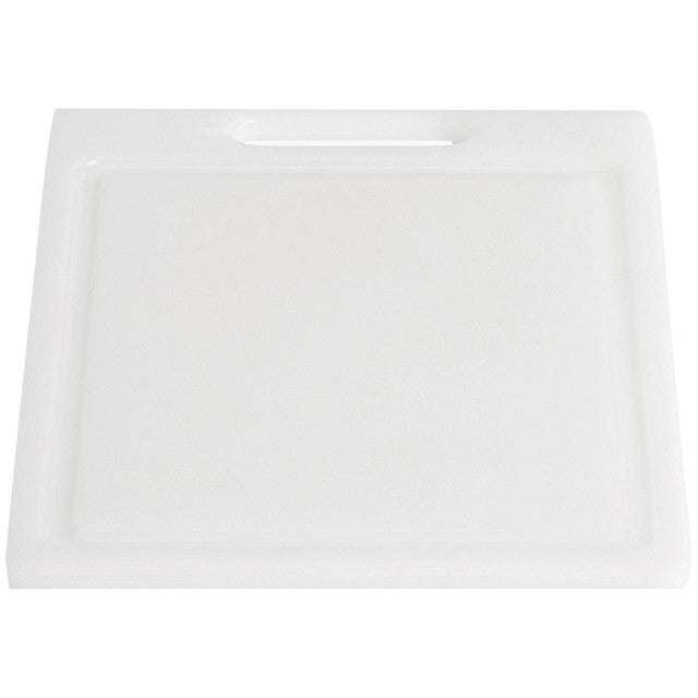 M&S Plastic Chopping Board White 30cm, imported from the UK