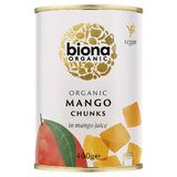 Biona mango chunks in mango juice - British product