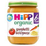 M&S HiPP Organic Spaghetti Bolognese Baby Food Jar 125g- Buy online at McGrocer