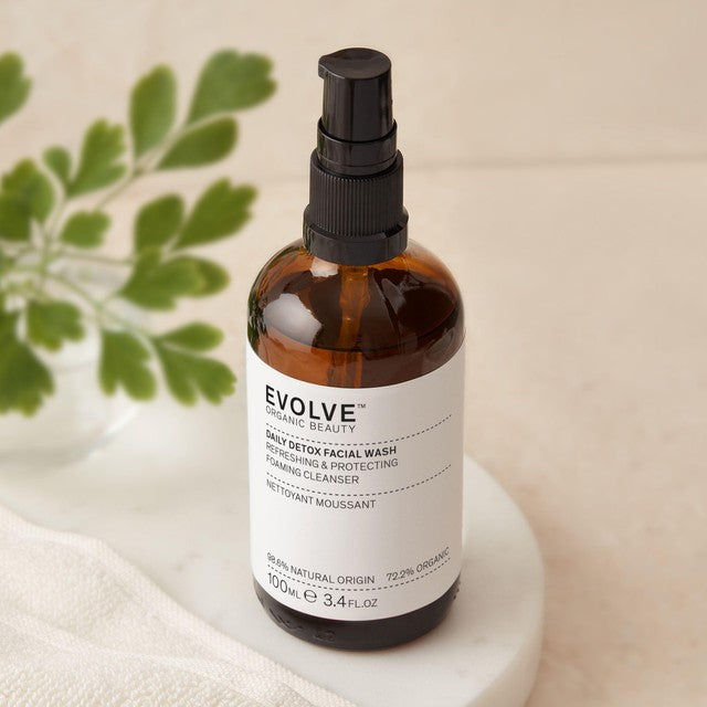 Evolve Beauty Daily Detox Face Wash 100ml - British product