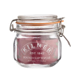 Kilner clip top jar 0.5 litre, UK version