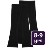M&S M&S Girls Cotton Flared Leggings, 8-9 Years, Black- Buy online at McGrocer