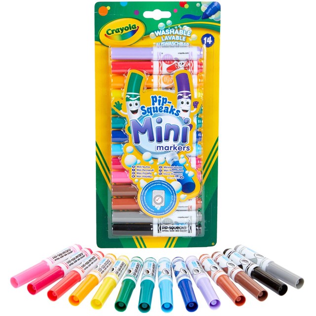 Crayola mini markers assorted colours 14 pack - British product