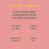 Jamie Oliver Smoky Chipotle Chilli vegan meal pouch (British brand)