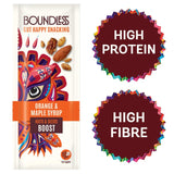 M&S Boundless Orange Maple Ginger Flavoured Activated Nuts & Seeds Snack Bar 25g- Buy online at McGrocer