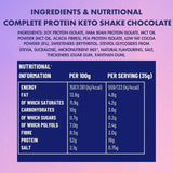 Adonis keto protein shake chocolate (British brand)