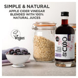 OSU Apple Cider Vinegar Blueberry & Pomegranate 500ml, imported from the UK