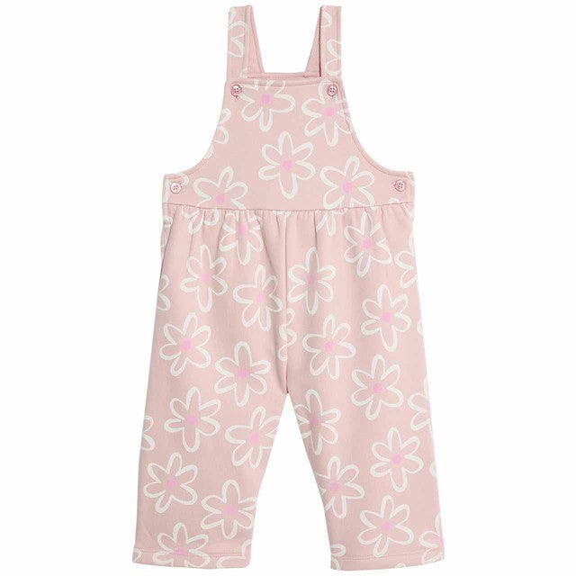 M&S floral dungaree set for babies 6-9 months, imported from the UK