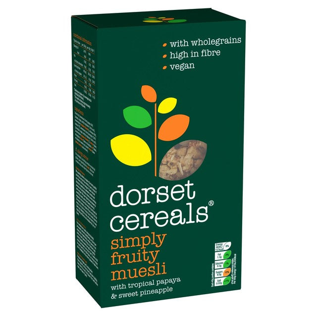 Dorset Cereals Simply Fruity muesli 630g - British product
