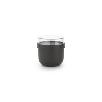 M&S Brabantia Make & Take Breakfast Bowl Dark Grey Food Storage Bowl 0.5L- Buy online at McGrocer