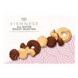 M&S All Butter Viennese Biscuit Selection 450g, imported from the UK