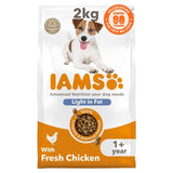M&S Iams Advanced Nutrition Light in Fat With Fresh Chicken Dry Dog Food 2kg- Buy online at McGrocer
