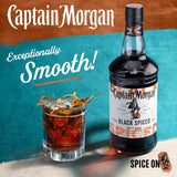 Captain Morgan Black Spiced spirit drink 70cl - British product