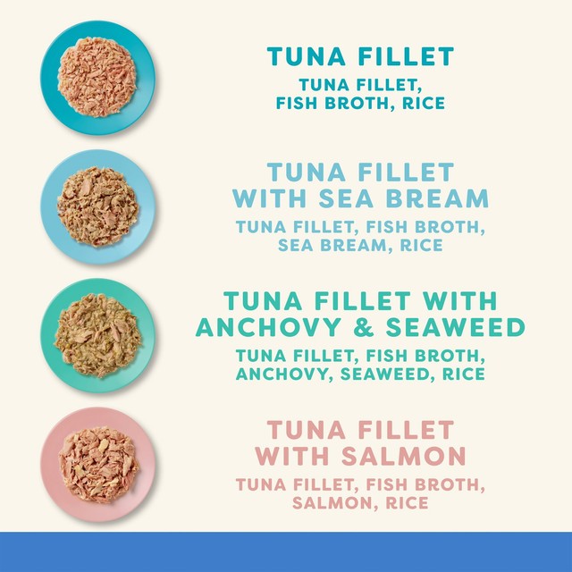 Applaws fish selection cat pouches in broth, imported from the UK