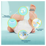 Pampers baby nappies size 3, imported from the UK