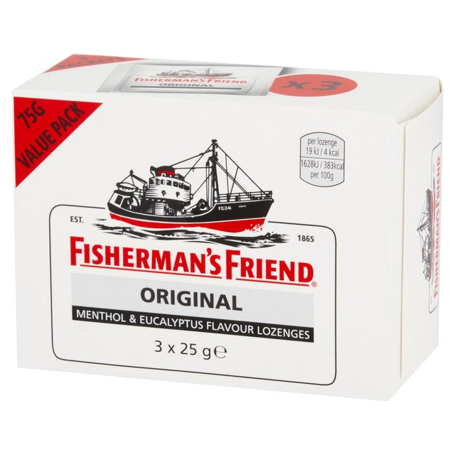 Fisherman's Friend Original Extra Strong Lozenges 25g - British product