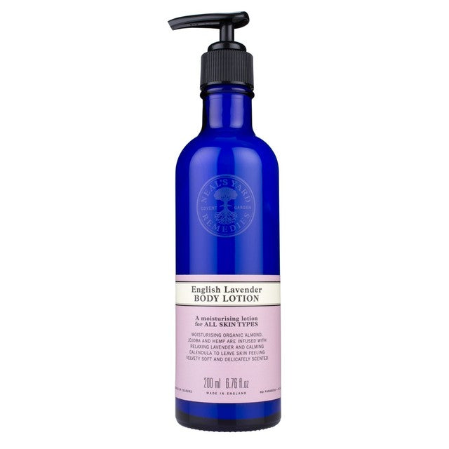 Neal's Yard Remedies English lavender body lotion 200ml, imported from the UK