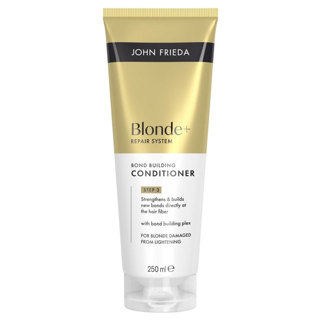 John Frieda Blonde+ Repair Bond Building Conditioner for damaged hair, UK version