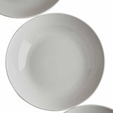 M&S white pasta bowls set of 4, imported from the UK