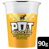 Pot Noodle Original Curry instant noodle pot 90g, imported from the UK