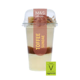 M&S Toffee Sundae 130g Dessert Pot