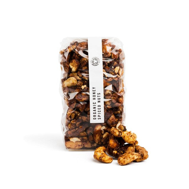 Daylesford Organic honey spiced mixed nuts 200g - British product