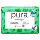 M&S Pura Plastic Free Baby Wipes 3 x60pk- Buy online at McGrocer