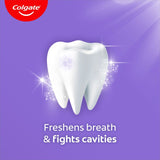 Colgate Advanced White Purple toothpaste, imported from the UK