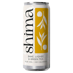 Shima Drinks Lychee & Green Tea Sake Spritz Low Alcohol Spritz 250ml