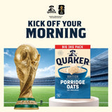 Quaker porridge oats 3kg imported from the UK