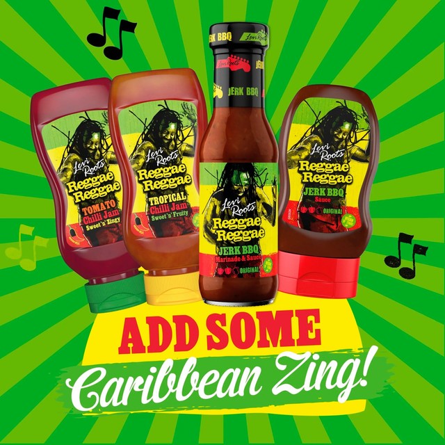 Levi Roots Reggae Reggae Jerk BBQ Sauce, UK version