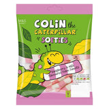 M&S Colin the Caterpillar raspberry milk flavour sweets 150g, imported from the UK
