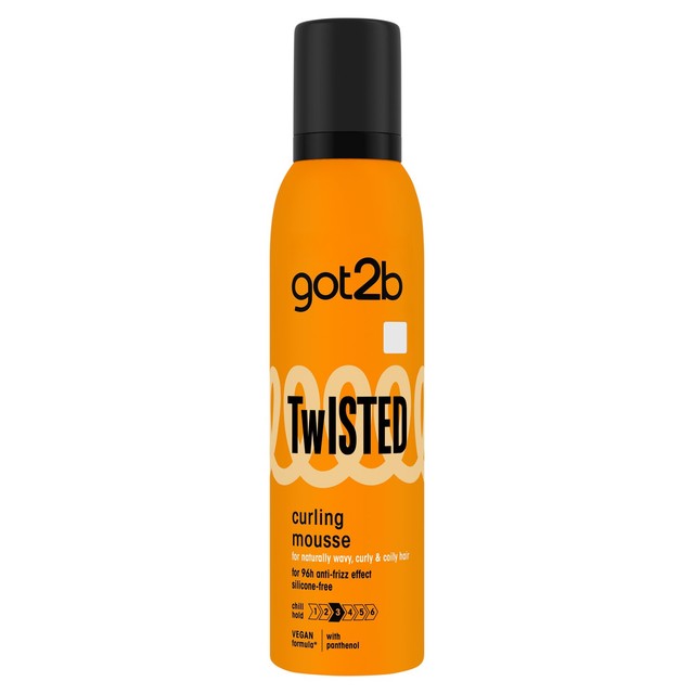 Schwarzkopf got2b Twisted Curling Mousse 250ml (British brand)