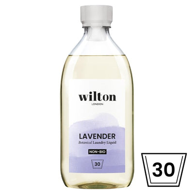 M&S Wilton London Eco Non Bio Laundry Liquid Lavender 1.05L- Buy online at McGrocer