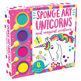 M&S Igloo Books Unicorns and Magical Creatures Sponge Art Craft Kit- Buy online at McGrocer