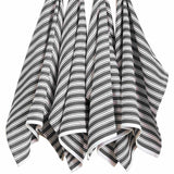 M&S M&S Cotton Rich Basket Weave Tea Towels Dark Grey 4 Pack- Buy online at McGrocer