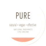 M&S Pure Natural Radiance Eye Cream 15ml, imported from the UK
