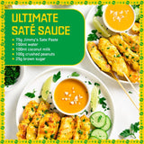 Jimmy's satay sauce 226g, UK version