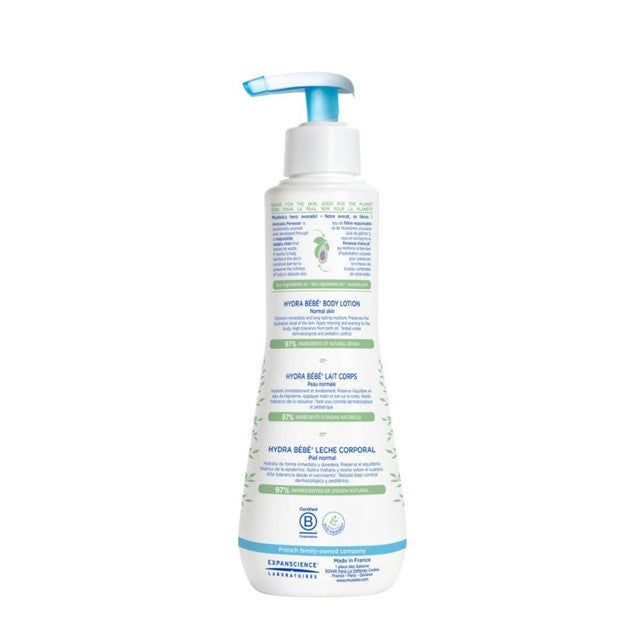 Mustela Hydra Baby Body Lotion 300ml, imported from the UK