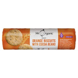 Mr Organic orange biscuits with cocoa beans 250g, imported from the UK
