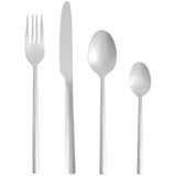 M&S M&S Manhattan Brushed Cutlery Set Silver- Buy online at McGrocer