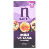Nairn's Mini Oatcakes 150g, imported from the UK