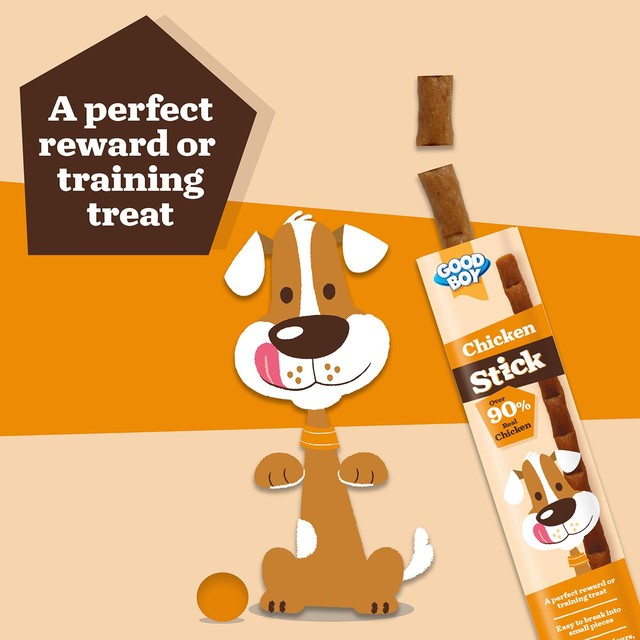 Good Boy chicken stick dog treat 15g, UK version