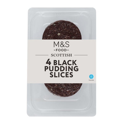 شرائح بودن أسود M&S إفطار بريطاني عبوة 4 قطع 227 جرام