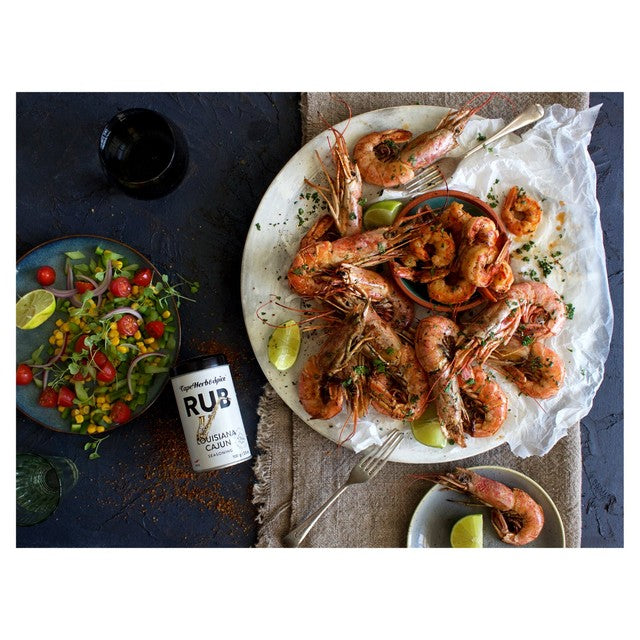 Cape Herb & Spice Louisiana Cajun Seasoning Rub 100g - British product