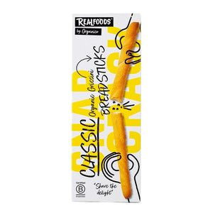Realfoods Organic Classic Breadsticks 120g
