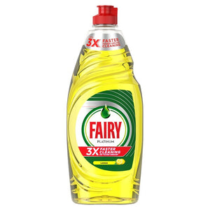 Fairy Platinum Quickwash Lemon Washing Up Liquid 520ml