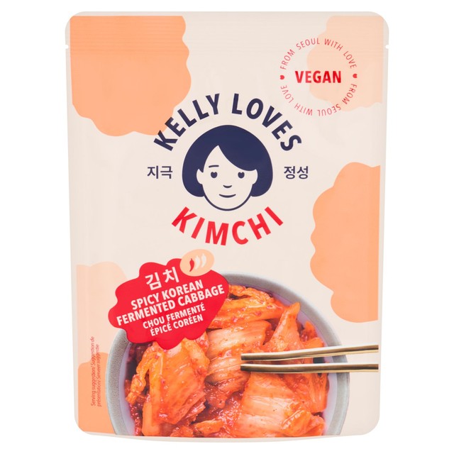Kelly Loves spicy Korean kimchi 80g, UK version